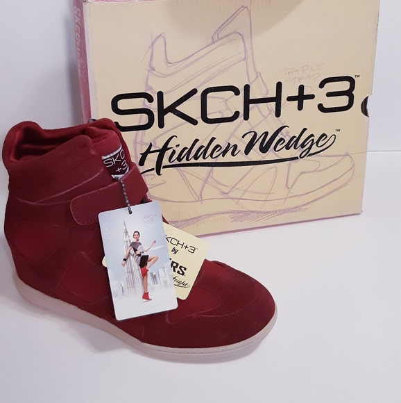 Skechers SKCH+3 Burgundy - Picture 1 of 7
